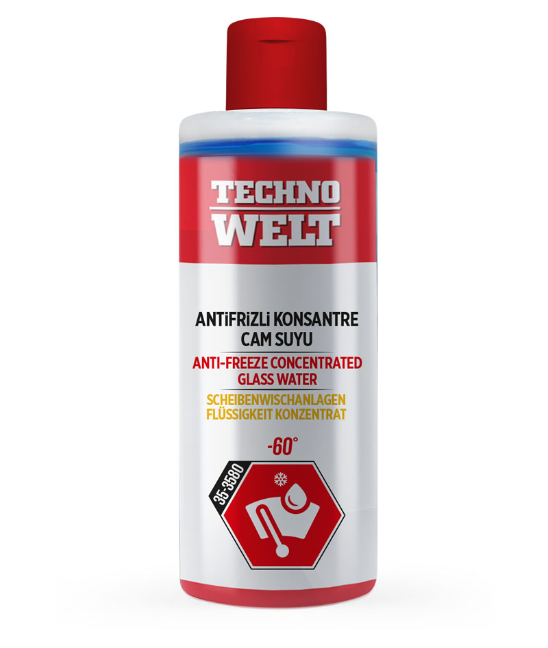 ANTİFRİZLİ KONSANTRE CAM SUYU (-60°C)